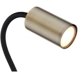 Globo Lighting Robby lampa biurkowa 1x25W czarny/mosiądz 57911KM