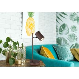 Globo Lighting James lampa biurkowa 1x5 W brązowa 57919T