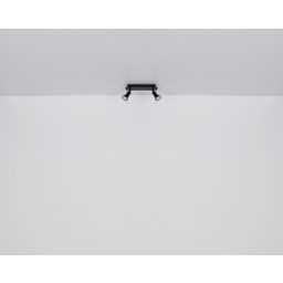 Globo Lighting Drew kinkiet 2x35W czarny mat/drewno 57998-2W