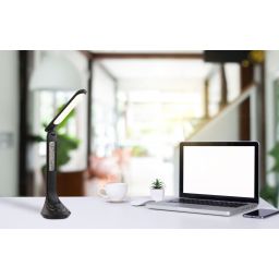 Globo Lighting Tyrell inteligentna lampa biurkowa 1x4 W czarna 58329B