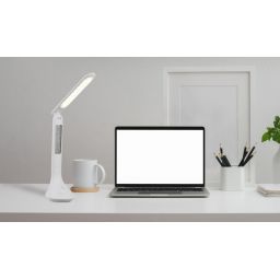 Globo Lighting Tyrell inteligentna lampa biurkowa 1x4 W biała 58329W