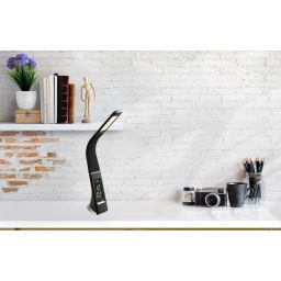 Globo Lighting Sophie lampa biurkowa 1x6,5 W czarna-chrom 58334