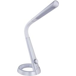 Globo Lighting Mitti lampka RGB 1x8 W biała-srebrna 58376S