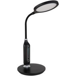 Globo Lighting Fruggy lampa biurkowa 1x9 W czarna-chrom 58435B