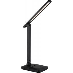 Globo Lighting Lorna lampa biurkowa 1x3 W czarna-opal 58481S