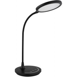 Globo Lighting lampa biurkowa 1x12 W czarna-opal 58483