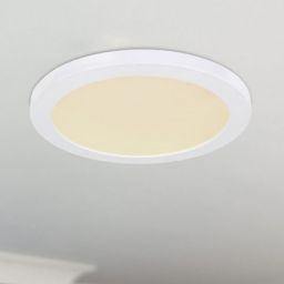 Globo Lighting Lasse plafon 1x24W LED biały/biały opalizowany 12379-24W