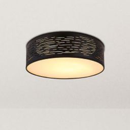 Globo Lighting Tunno plafon 1x20 W czarny 15342D1