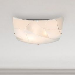 Globo Lighting Paranja plafon 2x60W biały/szkło satynowe 40403-2