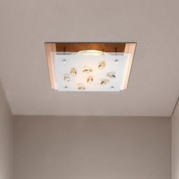 Globo Lighting Ayana plafon 2x40 W złoty 40412-2