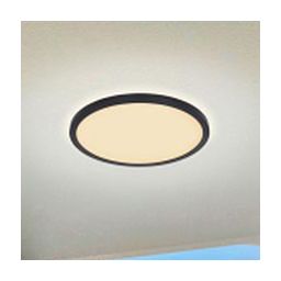 Globo Lighting Sapana plafon 1x24W LED czarny/satynowy 41562-24B