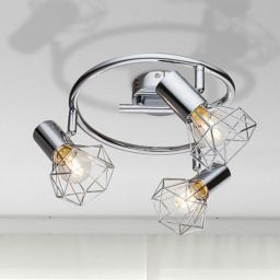Globo Lighting Xara I lampa podsufitowa 3x40W chrom 54802-3