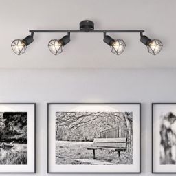 Globo Lighting Xara I lampa podsufitowa 4x40W czarna 54802S-4
