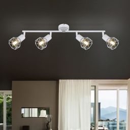 Globo Lighting Xara I lampa podsufitowa 4x40W biała 54802W-4