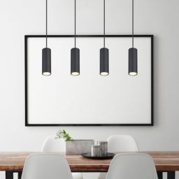 Globo Lighting Robby lampa wisząca 4x35W czarny mat 57911-4HB