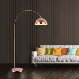 Globo Lighting Newcastle lampa stojąca 1x40W miedziana 58227C