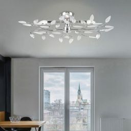 Globo Lighting Vida lampa podsufitowa 4x40W chrom/kryształ 63160-4