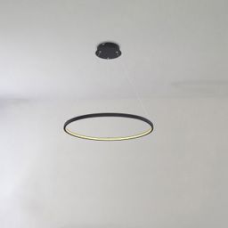 Globo Lighting Ralph lampa wisząca 1x29W LED czarny mat/opal 67192-29B