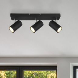 Globo Lighting Robby lampa podsufitowa 3x35W czarny mat/chrom 57911-3B