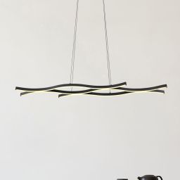 Globo Lighting Geronimo lampa wisząca 3x35 W czarna 67206H