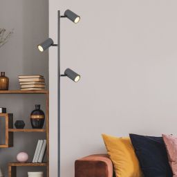 Globo Lighting Robby lampa stojąca 3x5W grafitowy mat 57910SG