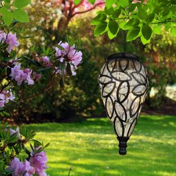 Globo Lighting Solar lampa wisząca zewnętrzna 1x0,06 W czarna 36131
