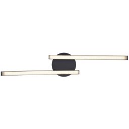 Globo Lighting Tansy I lampa podsufitowa 1x12W LED czarny mat/opal 67129-12