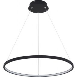 Globo Lighting Ralph lampa wisząca 1x29W LED czarny mat/opal 67192-29B