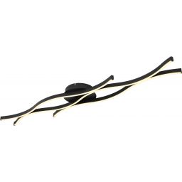 Globo Lighting Geronimo lampa podsufitowa 3x35W czarny mat 67206D