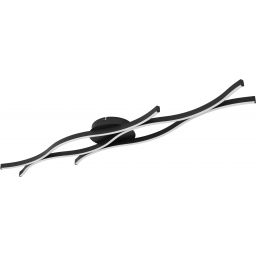 Globo Lighting Geronimo lampa podsufitowa 3x35W czarny mat 67206D