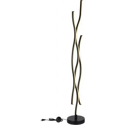 Globo Lighting Geronimo lampa stojąca 3x28W czarny mat 67206S