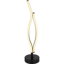 Globo Lighting Geronimo lampa stołowa 2x12W czarny mat 67206T