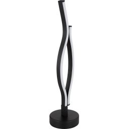 Globo Lighting Geronimo lampa stołowa 2x12W czarny mat 67206T