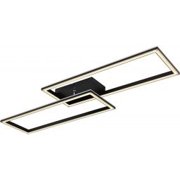 Globo Lighting Jeep lampa podsufitowa 2x40W czarny mat 67278-40