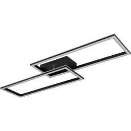 Globo Lighting Jeep lampa podsufitowa 2x40W czarny mat 67278-40