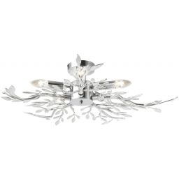 Globo Lighting Flash lampa podsufitowa 5x40W chrom 68541-5