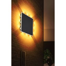 Globo Lighting Saidy kinkiet 1x12W czarny mat 78408-12