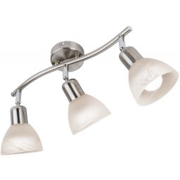 Globo Lighting Daytona kinkiet 3x5 W biały-nikiel 818903016X