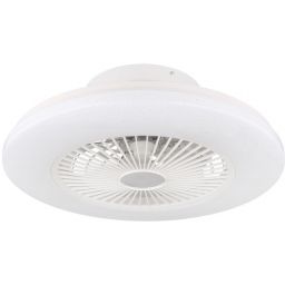 Globo Lighting Travo lampowentylator podsufitowy 1x30 W biała 03628