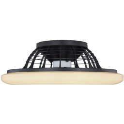 Globo Lighting Travo lampowentylator podsufitowy 1x30 W czarna 03628B