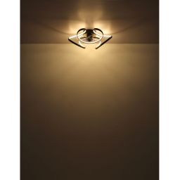 Globo Lighting Travo lampowentylator podsufitowy 1x30 W czarny mat 03638