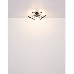 Globo Lighting Travo lampowentylator podsufitowy 1x30 W czarny mat 03638