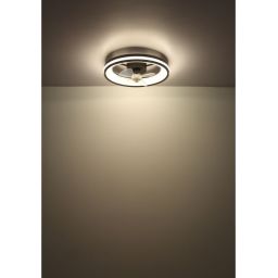 Globo Lighting Gatian lampowentylator podsufitowy 1x30 W czarna 03651