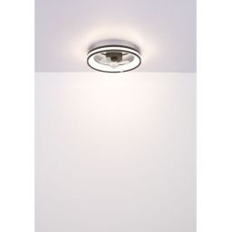 Globo Lighting Gatian lampowentylator podsufitowy 1x30 W czarna 03651