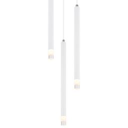 Globo Lighting Ryan lampa wisząca 3x4 W biała 15629W-3