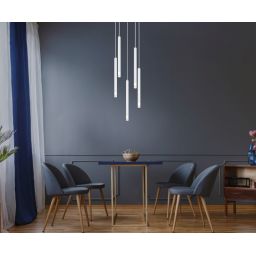 Globo Lighting Ryan lampa wisząca 5x4 W biała 15629W-5