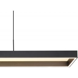 Globo Lighting Sola lampa wisząca 1x70 W czarna 15643