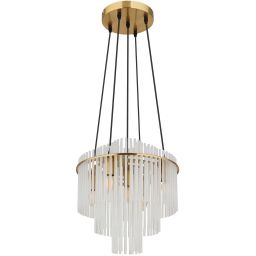 Globo Lighting Gorley lampa wisząca 5x40 W złota 15698H2M