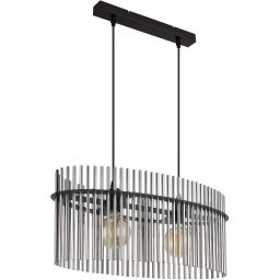 Globo Lighting Gorley lampa wisząca 2x60 W czarna 15698H3