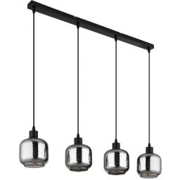 Globo Lighting Xia lampa wisząca 4x25 W czarna 15754-4H